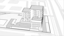 Wirtualna makieta 3D mieszkania 46.59 m², 2