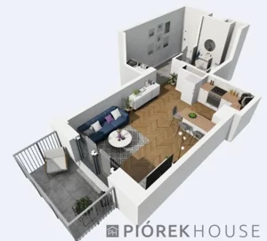 Mieszkanie jednopokojowe 31,70 m², Warszawa, Ursus, Posag 7 Panien, Sprzedaż