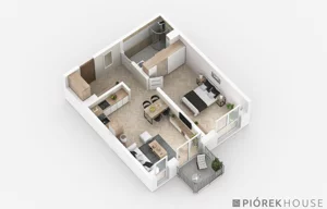 Mieszkanie dwupokojowe 49,28 m², Warszawa, Białołęka, Światowida, Sprzedaż
