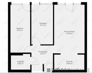 Mieszkanie trzypokojowe 48,00 m², Warszawa, Wola, Icchoka Lejba Pereca, Sprzedaż