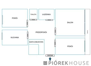 Mieszkanie trzypokojowe 73,00 m², Warszawa, Praga Północ, Siedlecka, Sprzedaż