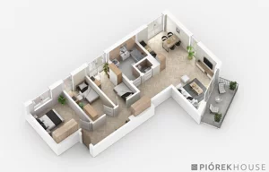 Mieszkanie czteropokojowe 76,56 m², Warszawa, Białołęka, Światowida, Sprzedaż