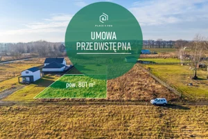 Działka 801,00 m², Falęcin, Sprzedaż