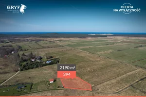 Działka 2 190,00 m², Smołdzino, Sprzedaż