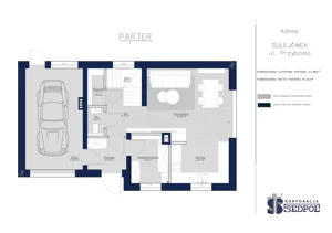 Dom 191,50 m², oferta nr 1, Domy Bliźniacze Sulejówek, Sulejówek, ul. Przybosia