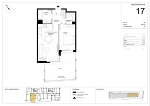 2 pokoje, mieszkanie 44,80 m², piętro 1, oferta nr A.54, Imperial SILO, Kraków, Dębniki, Ruczaj, ul. Kobierzyńska