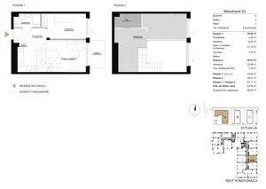 2 pokoje, mieszkanie 40,60 m², piętro 3, oferta nr a.53, LOOK UP House, Kraków, Prądnik Biały, ul. Pękowicka