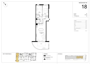 3 pokoje, mieszkanie 73,32 m², parter, oferta nr A.18, Imperial SILO, Kraków, Dębniki, Ruczaj, ul. Kobierzyńska
