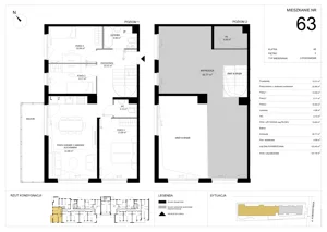 4 pokoje, mieszkanie 74,60 m², piętro 2, oferta nr A.63, Imperial SILO, Kraków, Dębniki, Ruczaj, ul. Kobierzyńska