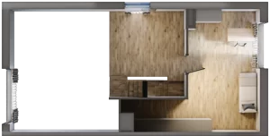 4 pokoje, mieszkanie 89,44 m², piętro 1, oferta nr 10.2, Cascada House, Rząska, ul. Piaski / Łąkowa