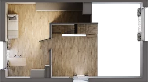 4 pokoje, mieszkanie 81,61 m², piętro 1, oferta nr 20.2, Cascada House, Rząska, ul. Piaski / Łąkowa
