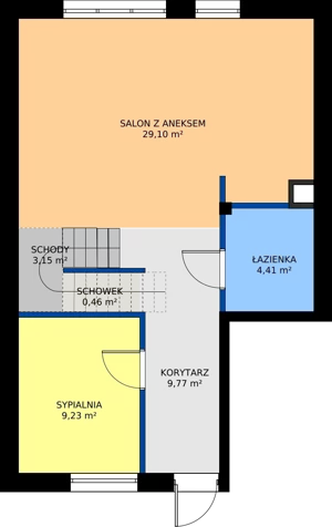 5 pokoi, mieszkanie 109,87 m², parter, oferta nr 1A, Gidzińskiego, Warszawa, Włochy, Okęcie, ul. Bolesława Gidzińskiego 1c