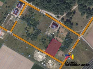 Działka 1 303,00 m², Cybinka, Sprzedaż