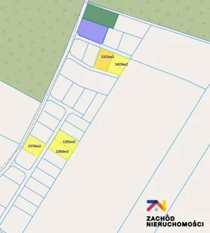 Działka 757,00 m², Łagów, Sprzedaż