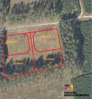 Działka 3 513,00 m², Wilkanowo, Sprzedaż