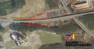 Działka 3 302,00 m², Zielona Góra, Nowy Kisielin, Sprzedaż