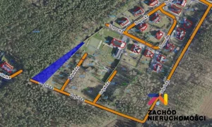 Działka 1 957,00 m², Zielona Góra, Stary Kisielin, Sprzedaż
