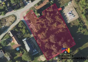 Działka 3 870,00 m², Zielona Góra, Stary Kisielin, Sprzedaż