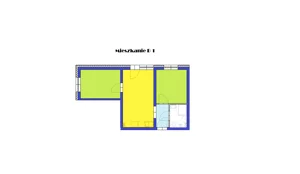 3 pokoje, mieszkanie 45,88 m², parter, oferta nr B1, Grzybowa 4, Oborniki Śląskie, ul. Grzybowa 4