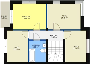 Dom 123,02 m², oferta nr 10D, Osiedle Białołęcka 327, Warszawa, Białołęka, Brzeziny, ul. Białołęcka 327
