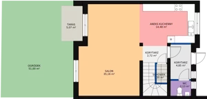 Dom 123,02 m², oferta nr 7C, Osiedle Białołęcka 327, Warszawa, Białołęka, Brzeziny, ul. Białołęcka 327