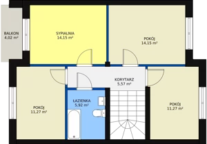 Dom 123,02 m², oferta nr 7C, Osiedle Białołęcka 327, Warszawa, Białołęka, Brzeziny, ul. Białołęcka 327