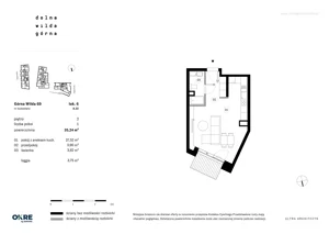 1 pokój, apartament 35,24 m², piętro 2, oferta nr A.22, Dolna Górna Wilda, Poznań, Wilda, Wilda, ul. Górna Wilda
