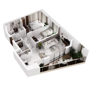 3 pokoje, mieszkanie 66,29 m², piętro 8, oferta nr A.9.3, GreenLine, Gdańsk, Piecki-Migowo, Matemblewo, ul. Rakoczego