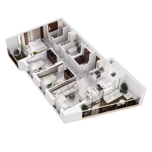 4 pokoje, mieszkanie 89,37 m², piętro 2, oferta nr A.3.4, GreenLine, Gdańsk, Piecki-Migowo, Matemblewo, ul. Rakoczego