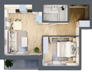 2 pokoje, mieszkanie 37,03 m², piętro 6, oferta nr Giserska 5/39, Panorama Ursus, Warszawa, Ursus, Szamoty, ul. Giserska 5