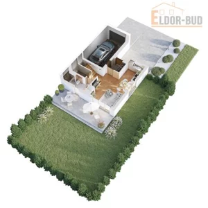 Dom bliźniak 111,45 m², Konarzyce, Jaśminowa, Sprzedaż