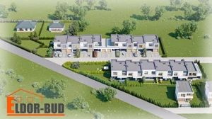 Dom segment środkowy 91,55 m², Ostrołęka, Stefana Żeromskiego, Sprzedaż