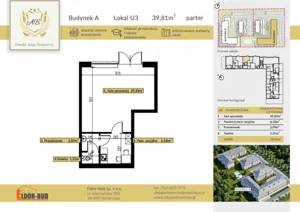 Lokal użytkowy 39,81 m², Ostrów Mazowiecka, płk. Dyplomowanego Ludwika Bociańskiego, Sprzedaż