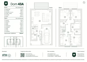Dom 134,15 m², oferta nr 43A, Domy Golfowe III , Wrocław, Kryniczno ul. Pod lasem 