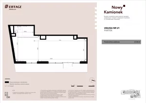 Lokal użytkowy 59,26 m², oferta nr U1, Nowy Kamionek - lokale użytkowe, Warszawa, Praga Południe, Kamionek, ul. Chodakowska