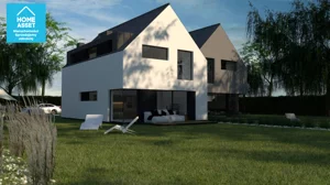 Dom bliźniak 123,54 m², Bojano, Nad Rozlewiskiem, Sprzedaż