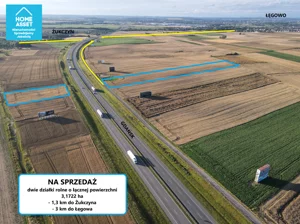 Działka 32 127,00 m², Żukczyn, Młyńska, Sprzedaż