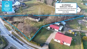 Działka 2 756,00 m², Milwino, Wejherowska, Sprzedaż