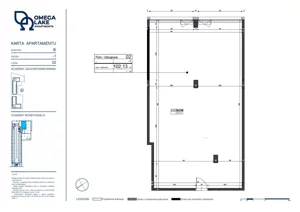 Lokal użytkowy 102,13 m², oferta nr B-U2, Omega Lake Apartments - lokale użytkowe, Olsztyn, ul. Sielska 4