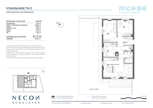 4 pokoje, mieszkanie 61,17 m², parter, oferta nr B10-2, Młode Stanisławie - bud B10, B11, Stanisławie, ul. Stanisławie 7A