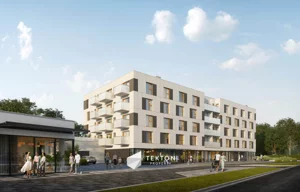 Mieszkanie dwupokojowe 41,47 m², Ząbki, Ks. Ignacego Skorupki, Sprzedaż