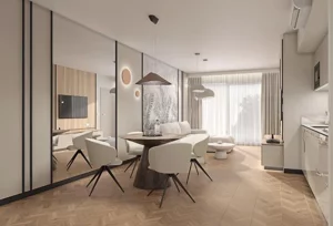 Mieszkanie dwupokojowe 45,52 m², Darłowo, Słowiańska, Sprzedaż