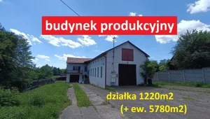 na sprzedaż budynek produkcyjny / magazynowy / usługowy