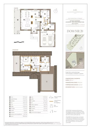 Dom 192,72 m², oferta nr 20, Rezydencje Warmińskie, Pluski, ul. Polna