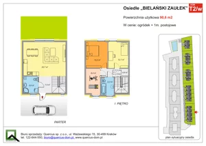 Dom 90,60 m², oferta nr T2/w, Bielański Zaułek - domy, Piekary, Piekary 604 