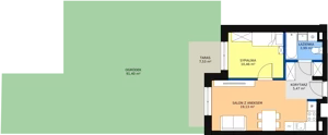 2 pokoje, mieszkanie 39,09 m², parter, oferta nr M0-6, Nasze ZACISZE, Warszawa, Targówek, Zacisze, ul. Wolińska / Wyspowa
