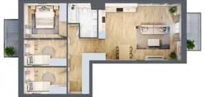 1 pokój, apartament 29,34 m², piętro 6, oferta nr C29, Maratońska 49, Łódź, Polesie, Retkinia, ul. Maratońska 49