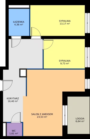 3 pokoje, apartament 68,80 m², piętro 5, oferta nr 115, Rejtana Park, Łódź, Górna, ul. Sebastiana Felsztyńskiego 10