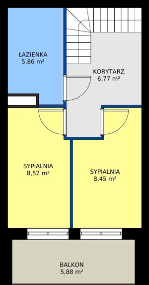 3 pokoje, apartament 79,08 m², parter, oferta nr 20, Kopernika 15, Łódź, Polesie, ul. Kopernika 15