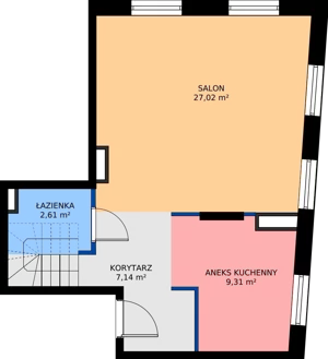 3 pokoje, apartament 74,65 m², piętro 3, oferta nr 53, Kopernika 15, Łódź, Polesie, ul. Kopernika 15